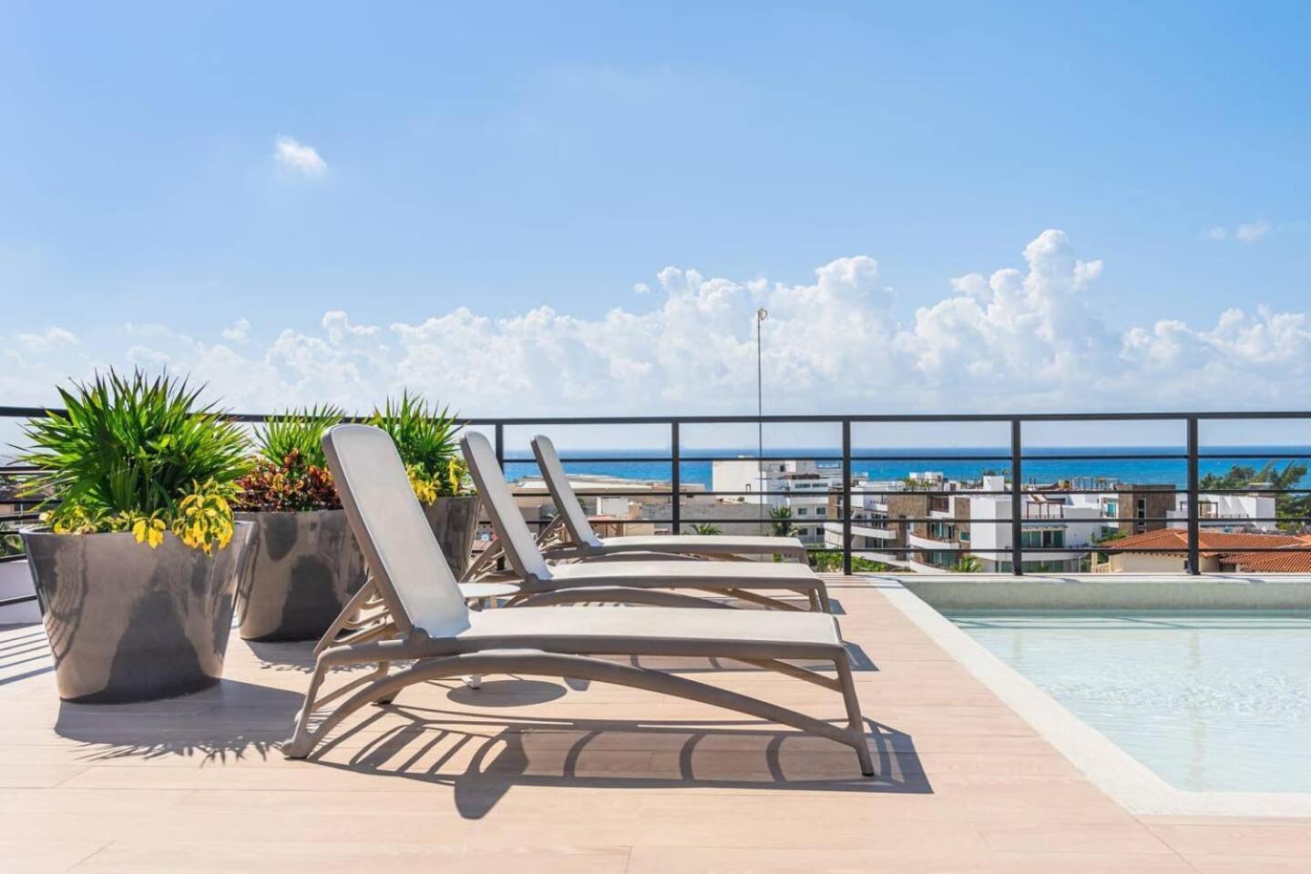 Beautiful With Ocean View From The Rooftop * Playa del Carmen